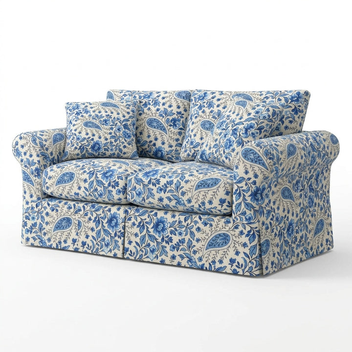 French Country Canvas Chair &amp; Sofa Slipcover