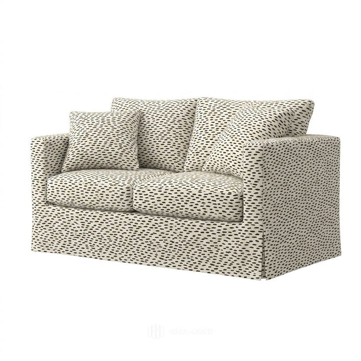 Black &amp; White Pebble Outdoor &amp; Patio Custom Furniture Slipcover