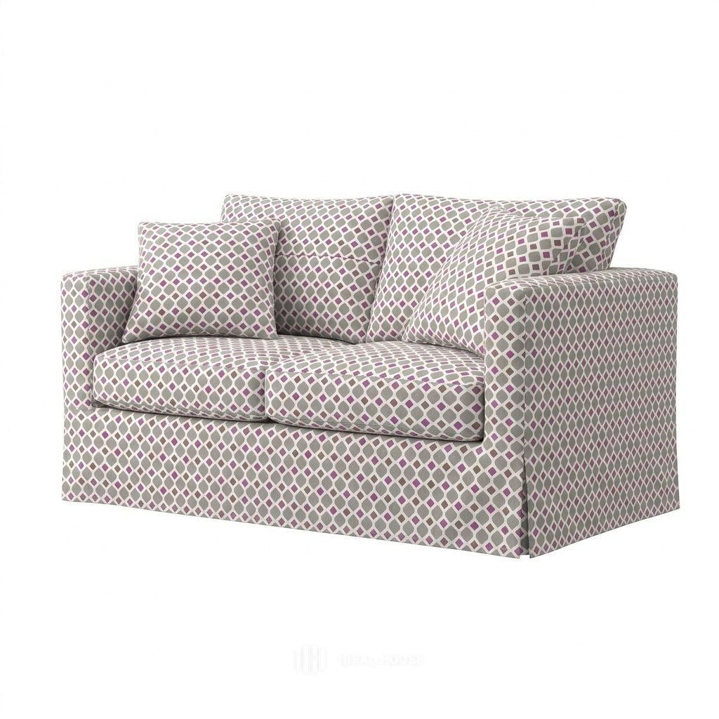 mid-century modern sofa slipcover