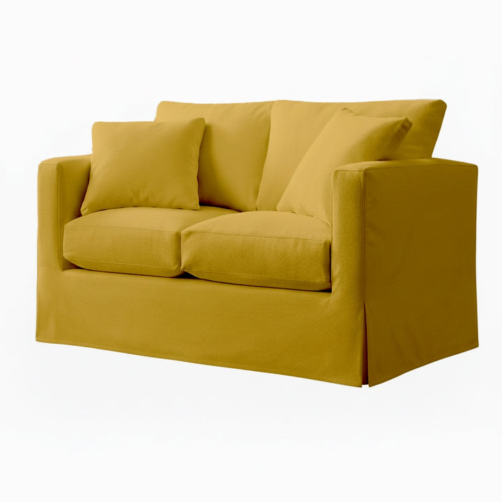 Golden Ochre SuedeTouch Custom Furniture Slipcover