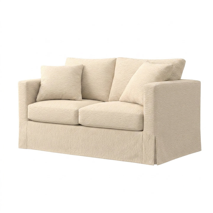Light Cream SuedeTouch Custom Furniture Slipcover