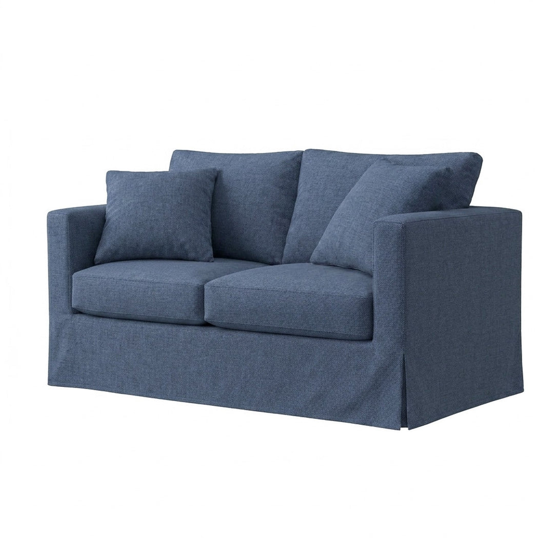 Bluebonnet Performance Weave Chair & Sofa Slipcover