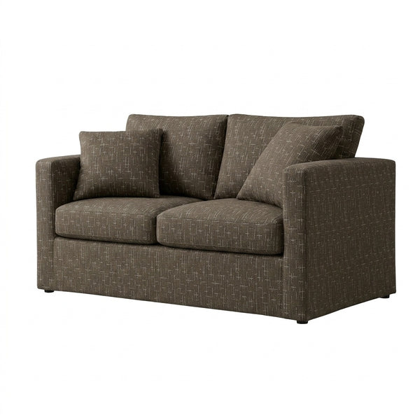 Silky Greige Bamboo Blend Custom Furniture Slipcover