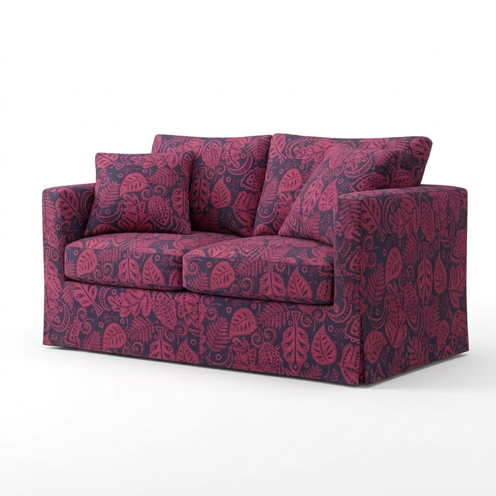 Berry Botanical Custom Furniture Slipcover
