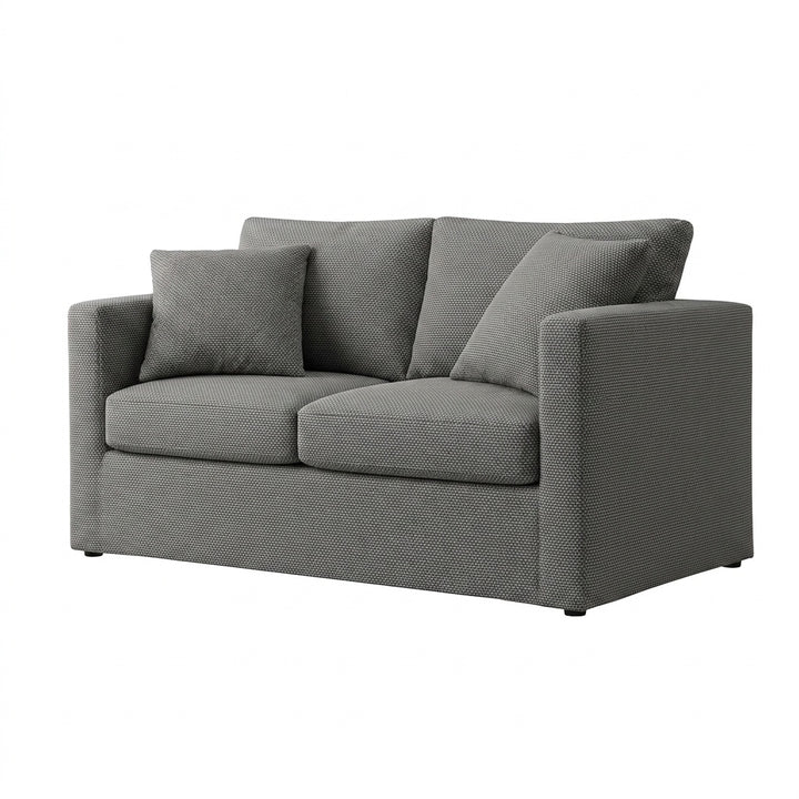 FlexFit Gray Checkerboard Custom Furniture Slipcover