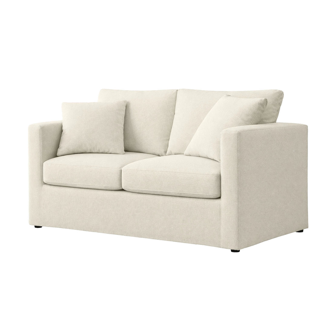 FlexFit Soft White Custom Furniture Slipcover