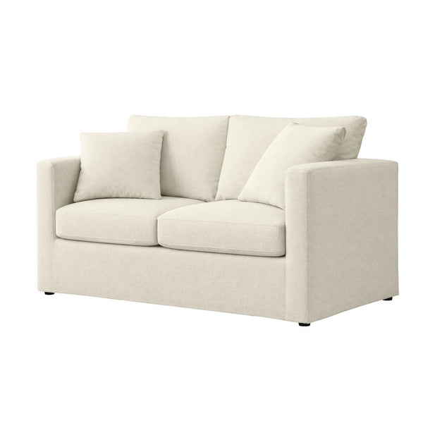 FlexFit Soft White Custom Furniture Slipcover