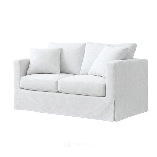 SunReal® Lindy Off White Custom Furniture Slipcover