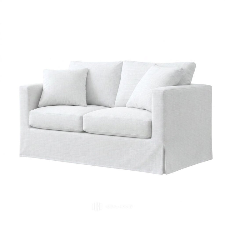 SunReal® Lindy Off White Custom Furniture Slipcover