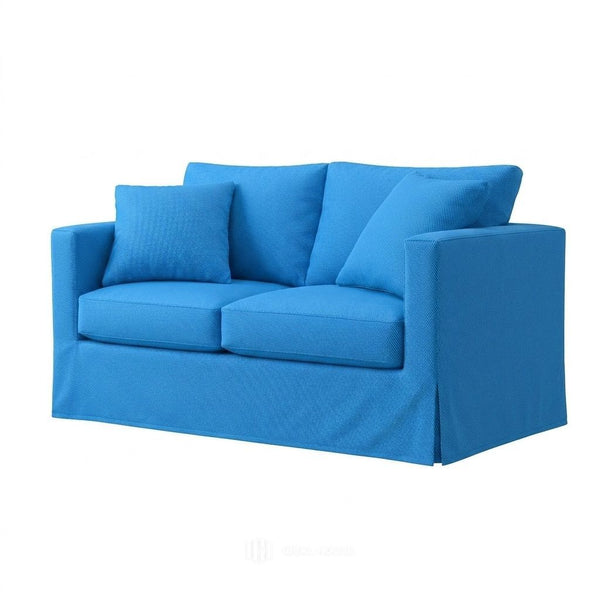 Pacific Blue Outdoor Performance Custom Chair & Sofa Slipcover
