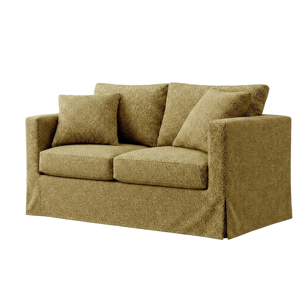 Textured Beige Custom Furniture Slipcover
