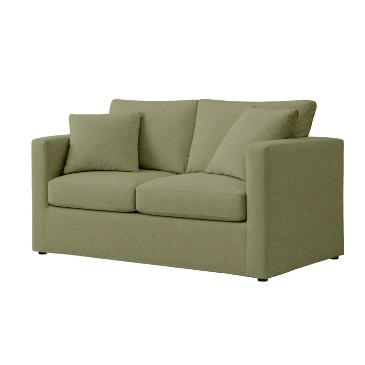FlexFit Basil Green Custom Furniture Slipcover