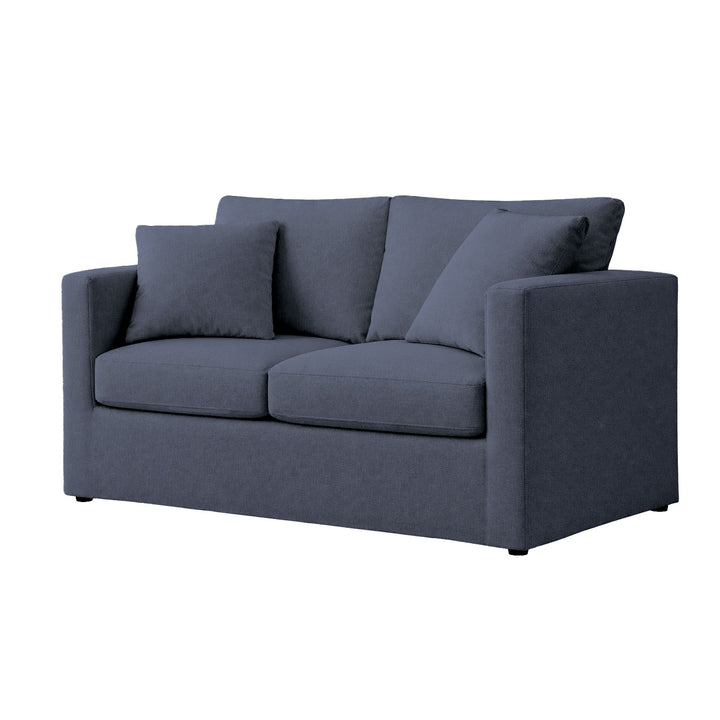FlexFit Navy Blue Custom Furniture Slipcover