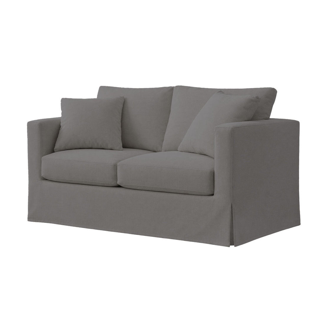 SunReal® Charcoal Gray Custom Furniture Slipcover
