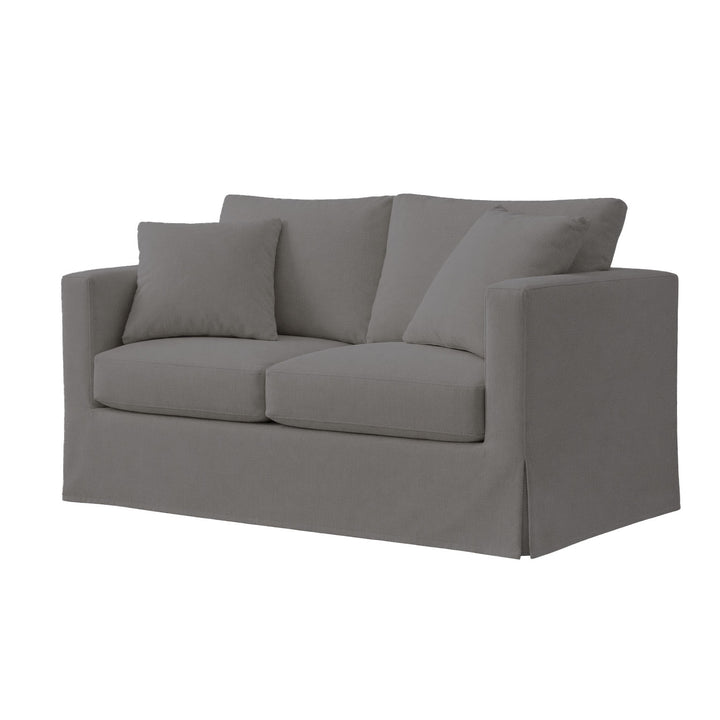 SunReal® Charcoal Gray Custom Furniture Slipcover