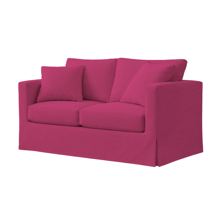 Rose Poplin Custom Furniture Slipcover