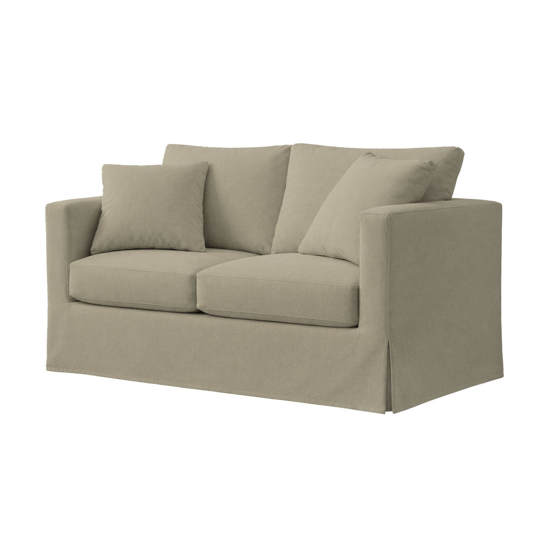 Ash Performance Fabric Custom Furniture Slipcover