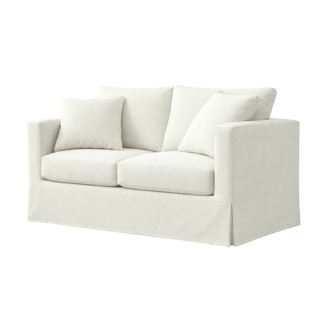 White Pique Custom Furniture Slipcover