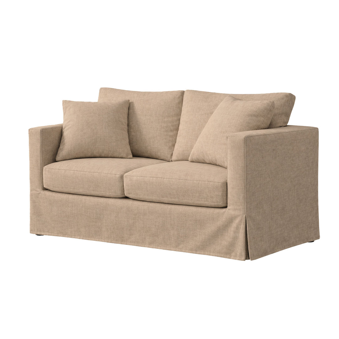 SunReal® Flax Beige Custom Furniture Slipcover