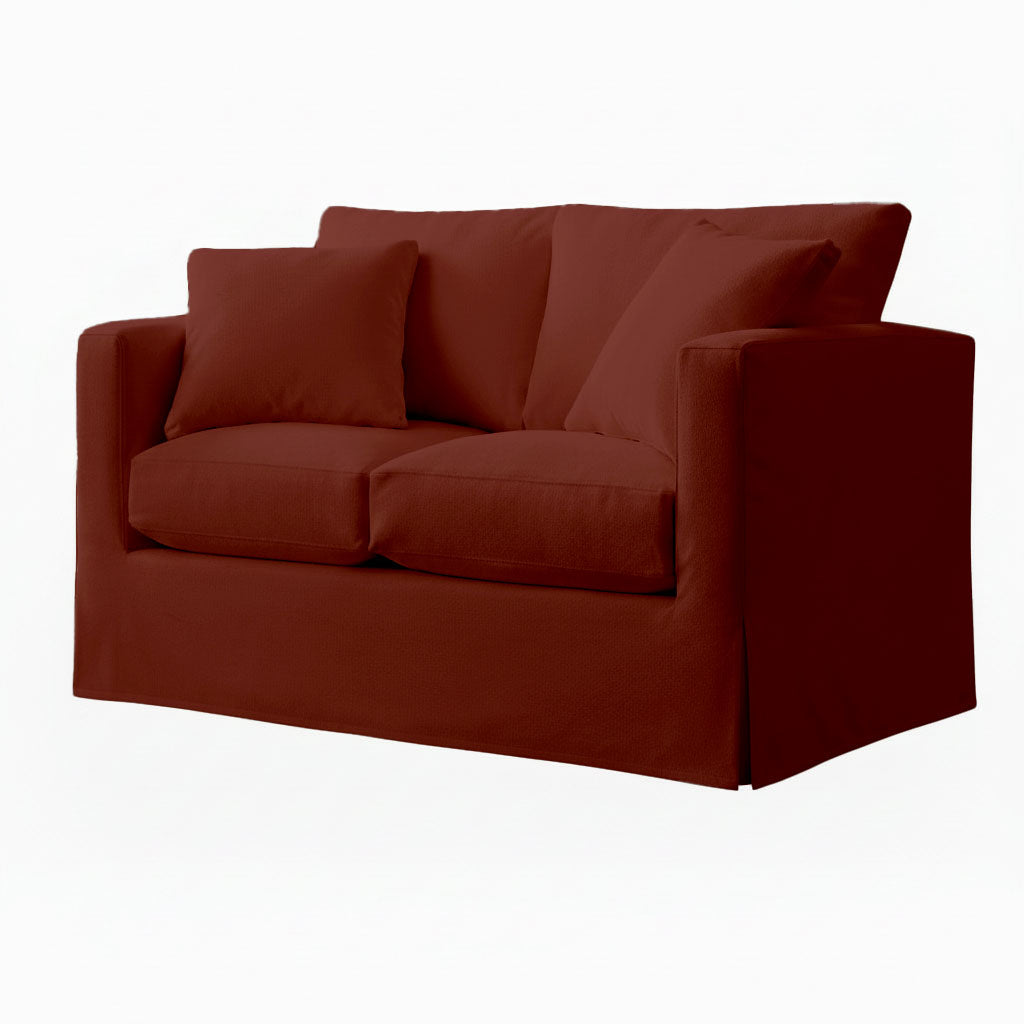 Red Brick SuedeTouch Custom Furniture Slipcover