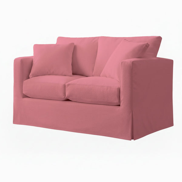 Rose Pink SuedeTouch Custom Furniture Slipcover