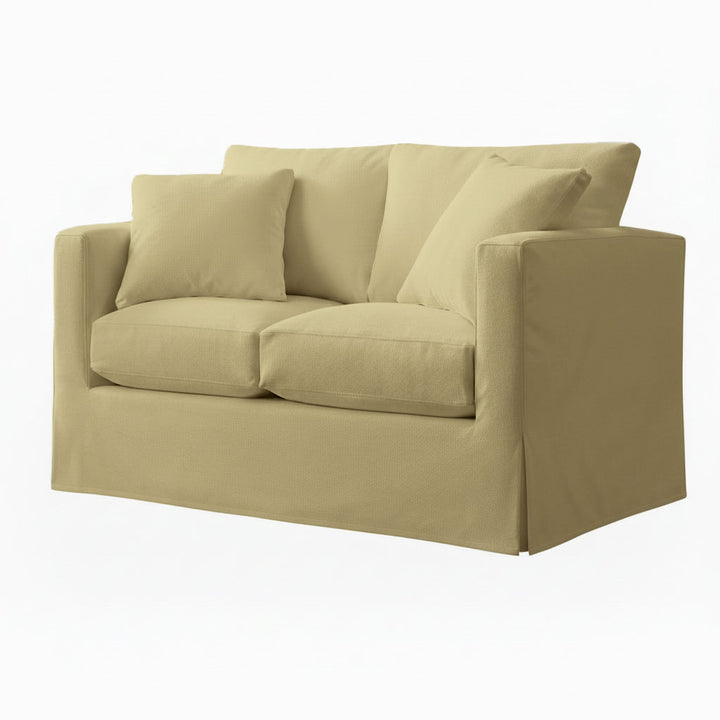 Soft Cream SuedeTouch Custom Furniture Slipcover