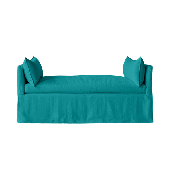 SunReal® Aruba Turquoise Daybed & Mattress Slipcover