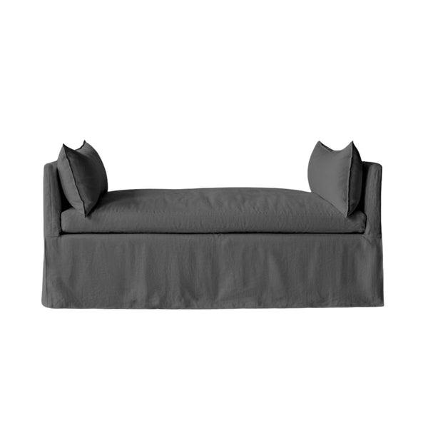 SunReal® Charcoal Gray Daybed & Mattress Slipcover