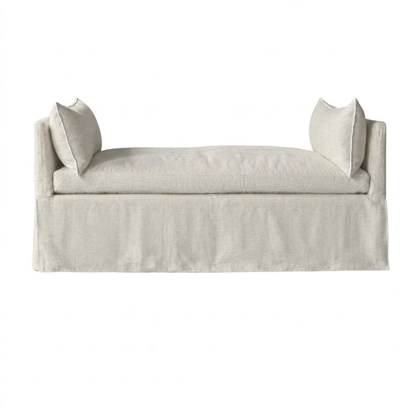 SunReal® Vellum Oat Daybed & Mattress Slipcover
