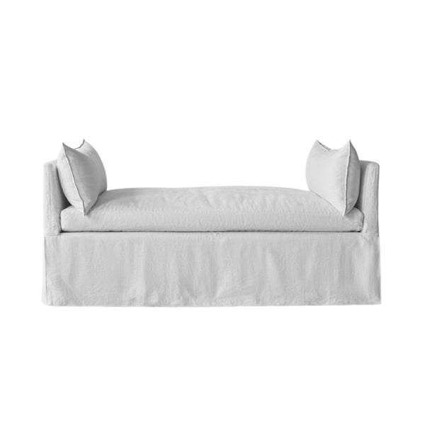 SunReal® Solid White Daybed & Mattress Slipcover