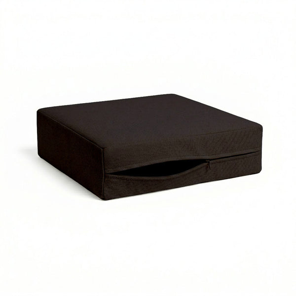 SunReal® Solid Black Custom Cushion Cover