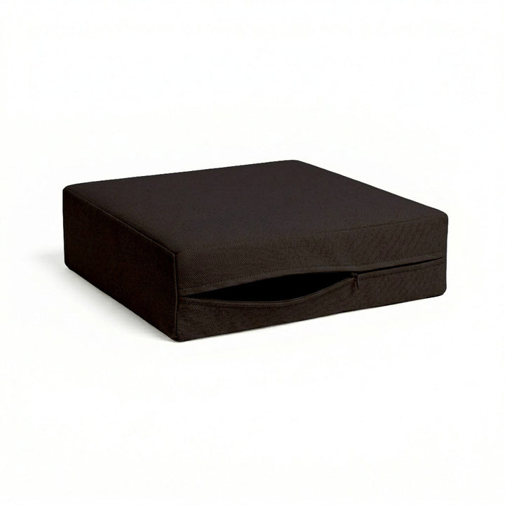 SunReal® Solid Black Custom Cushion Cover
