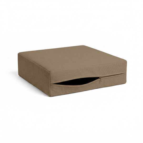 SunReal® Mink Brown Custom Cushion Cover