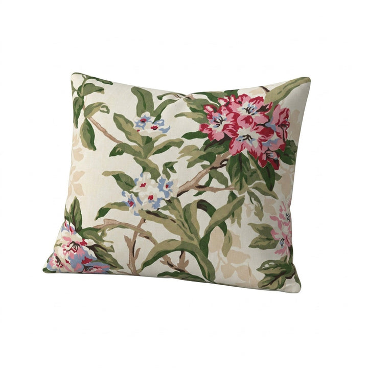Viburnum Spring Canvas Print Throw Pillow