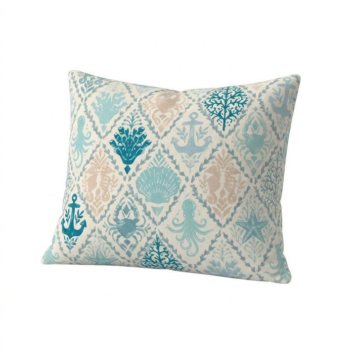 Caribbean Outdoor Throw Pillow