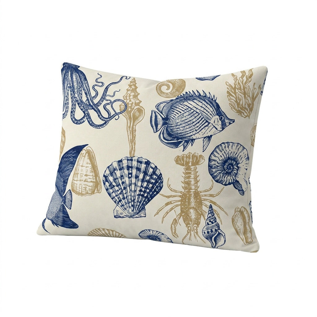 Antigua Island Outdoor Throw Pillow