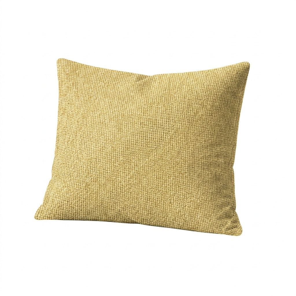Harvest Gold heavyweight canvas throw pillow
