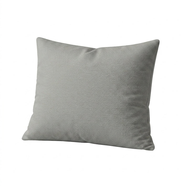 Cool Gray Outdoor Performance throw pillow in cool gray