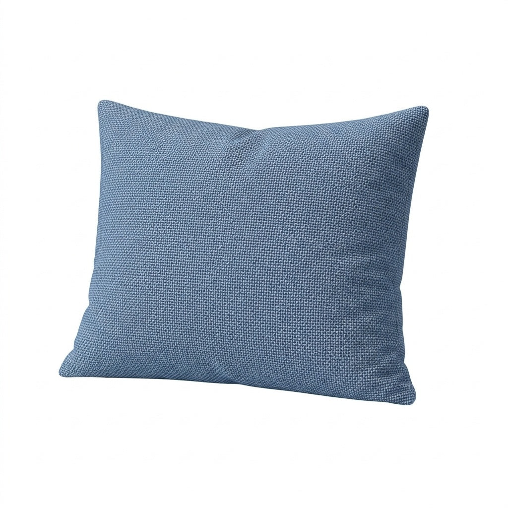 Sunbrella® Wave Blue indoor/outdoor throw pillow