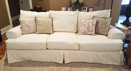 loose pillow back sofa slipcover